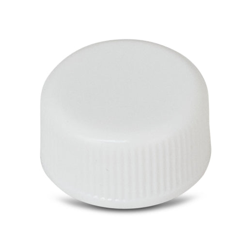 1.7 oz White Plastic Nip Cap