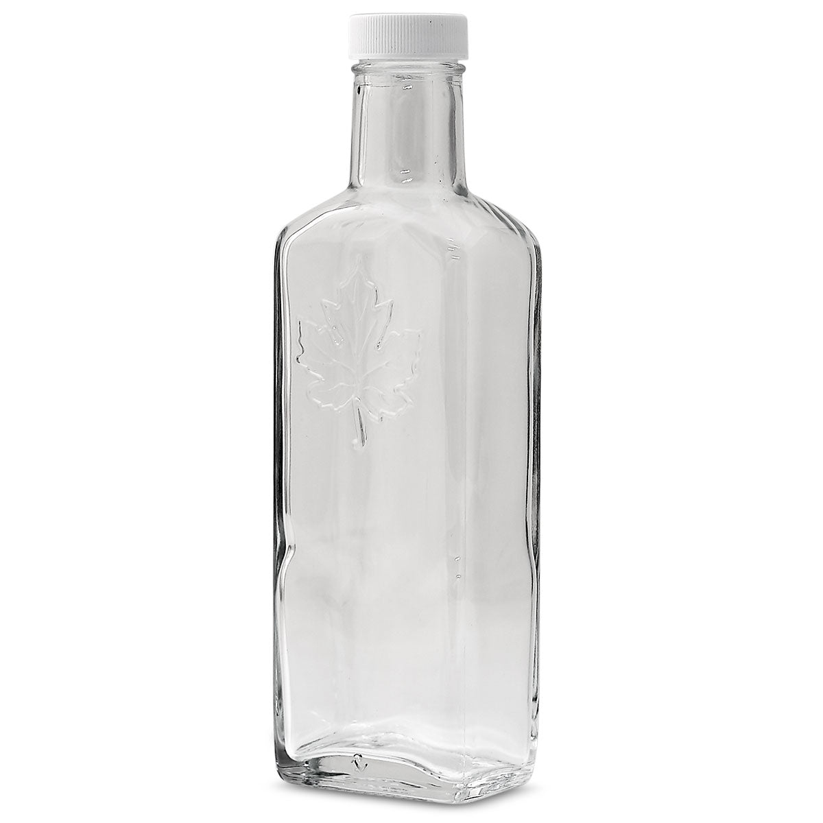 250 ml Folia Glass w/Leaf (12/case) — Bascom Maple Farms Inc
