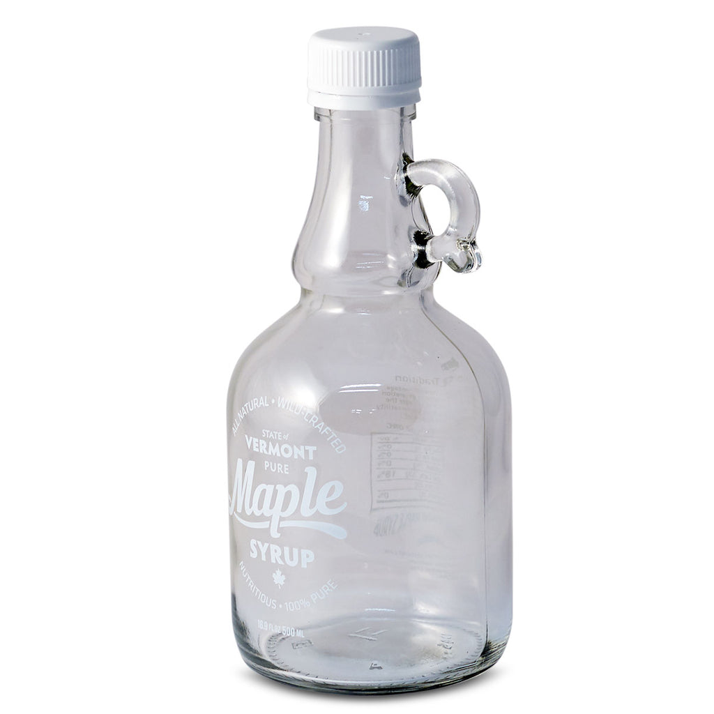 GLASS BOTTLE GALLONE ACERO 500ML (CS/12)