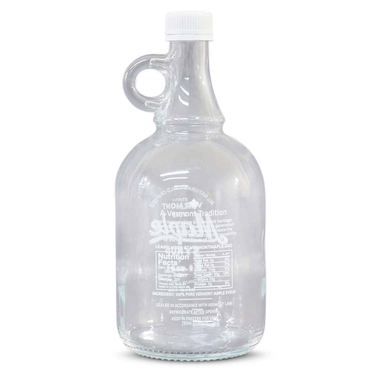 1 Liter VSMA Gallone Glass Jug w/Handle
