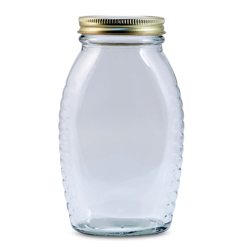 1 lb Glass Honey Jar (24/case)