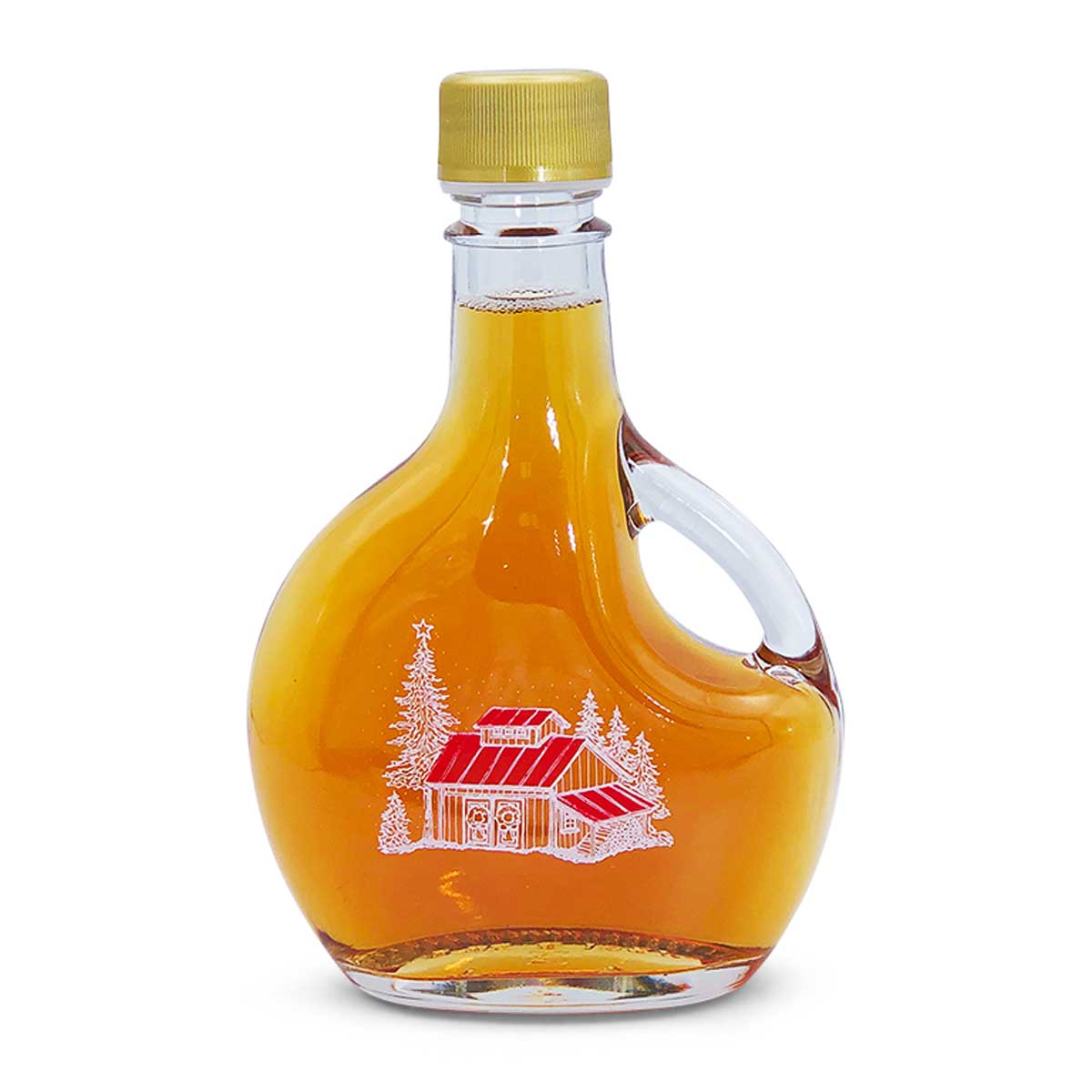 250 ml LaBasqu Bottle w/Christmas Sugar House
