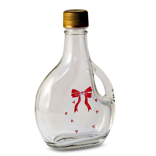 250 ml LaBasqu Bottle w/Christmas Wreath