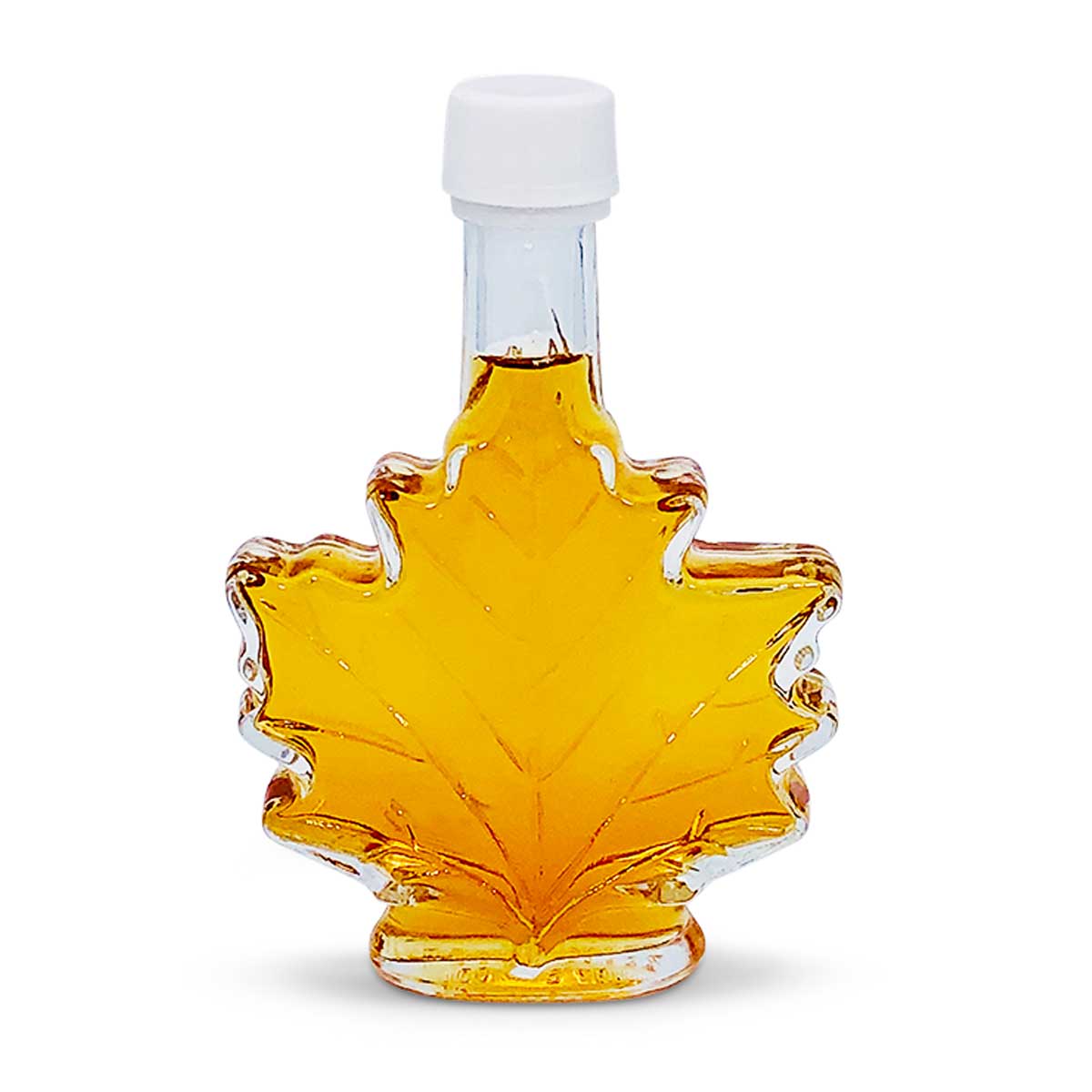 100 ml (3.4 oz) Glass Leaf Bottle (12 per case)