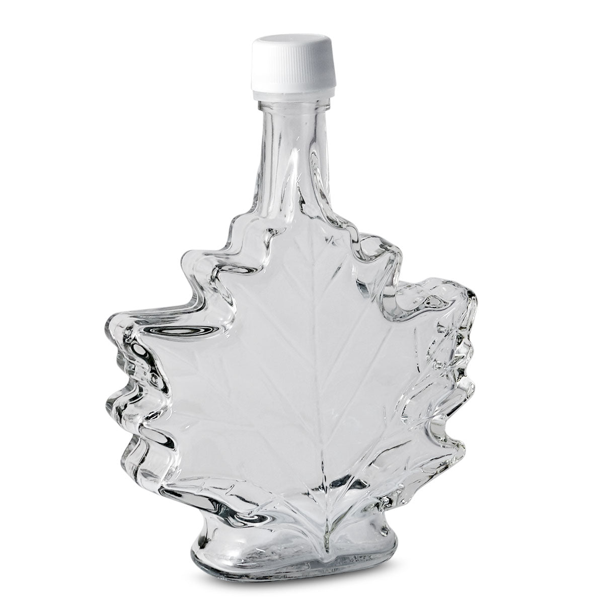 250 ml Glass Leaf Bottle (12 per Case) — Bascom Maple Farms Inc