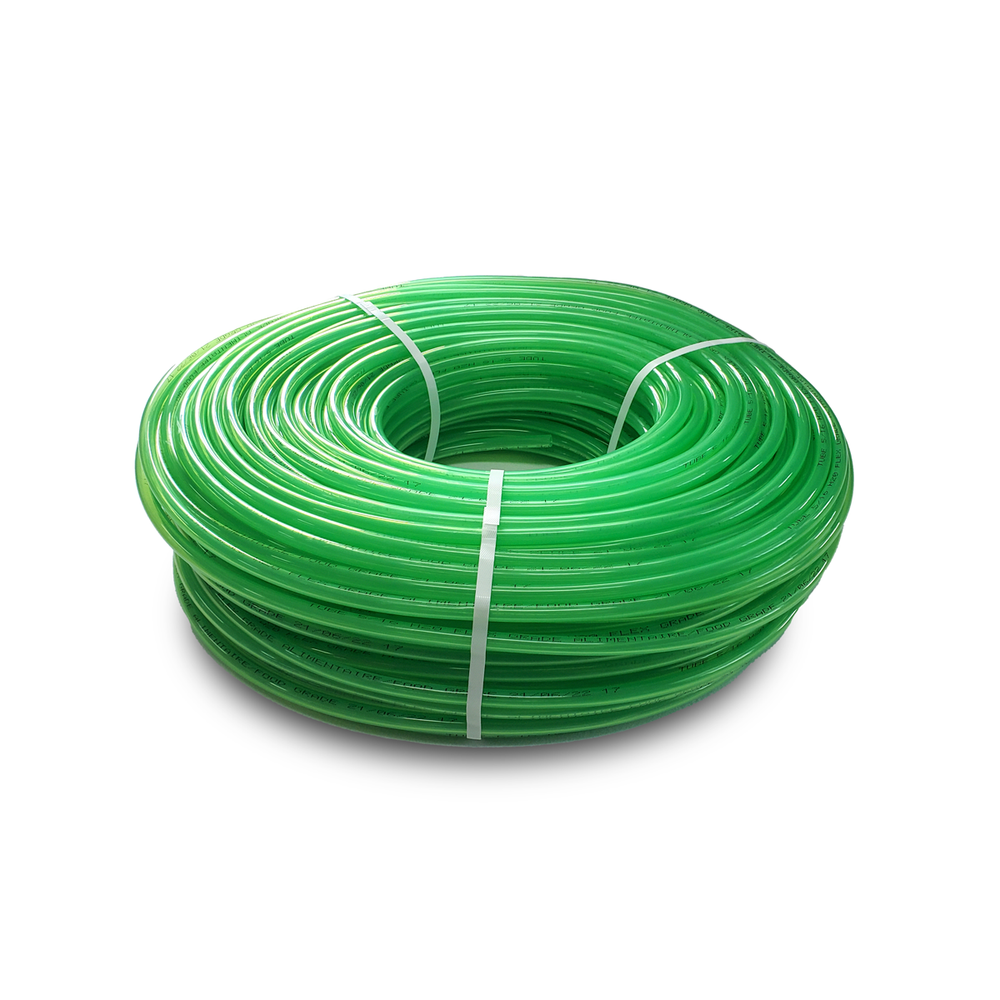 H2O 5/16" Green Flex Tubing (500' roll)