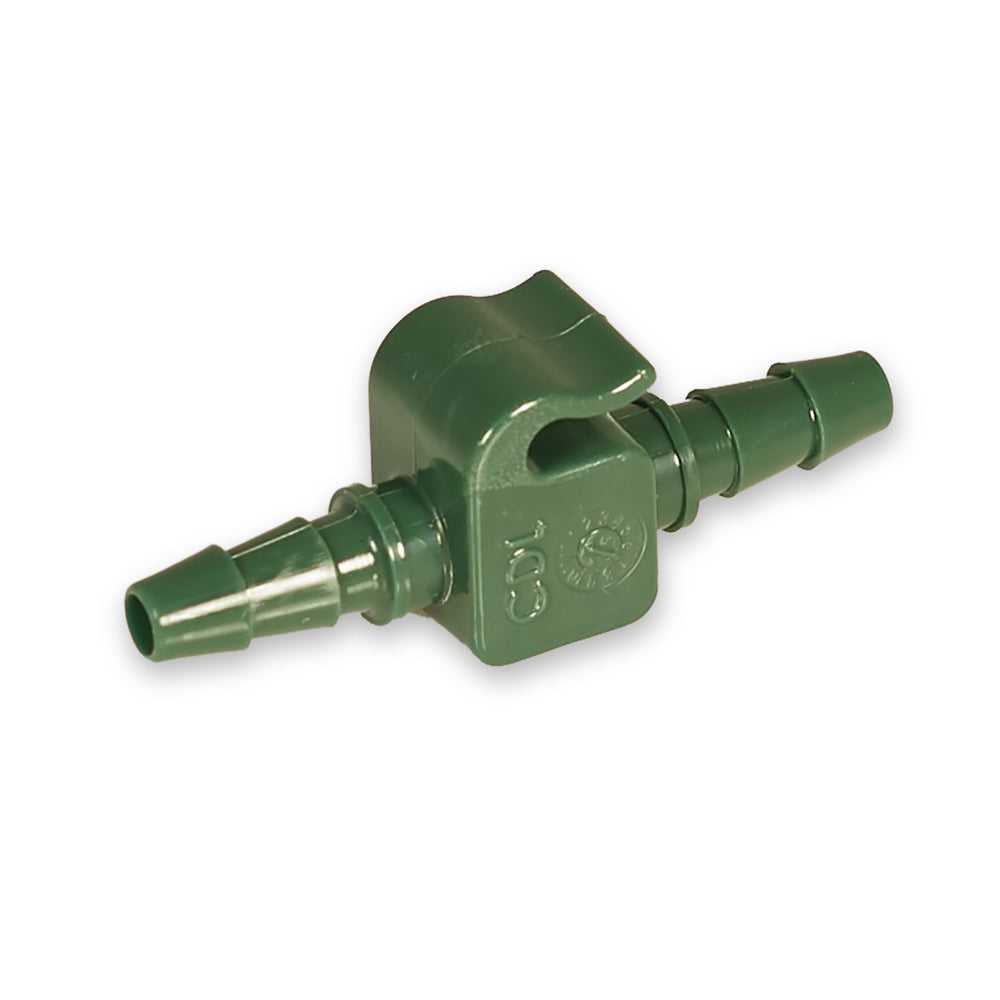 CDL 3/16 Tubing Connector w/Hook (green)