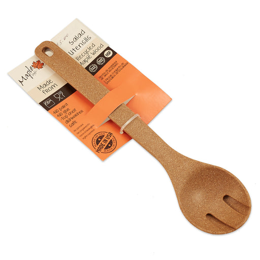 Maple Origins 12" Spoon and Fork Set (driftwood color)