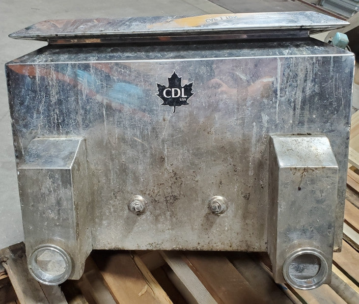 5'x20" CDL SS Welded Cross Flow Syrup Pan