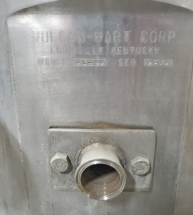 Steam Kettle, Vulcan Hart Corp. Model SL40