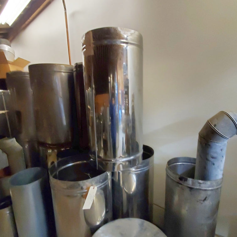 Used 18" Stainless Steam Stack