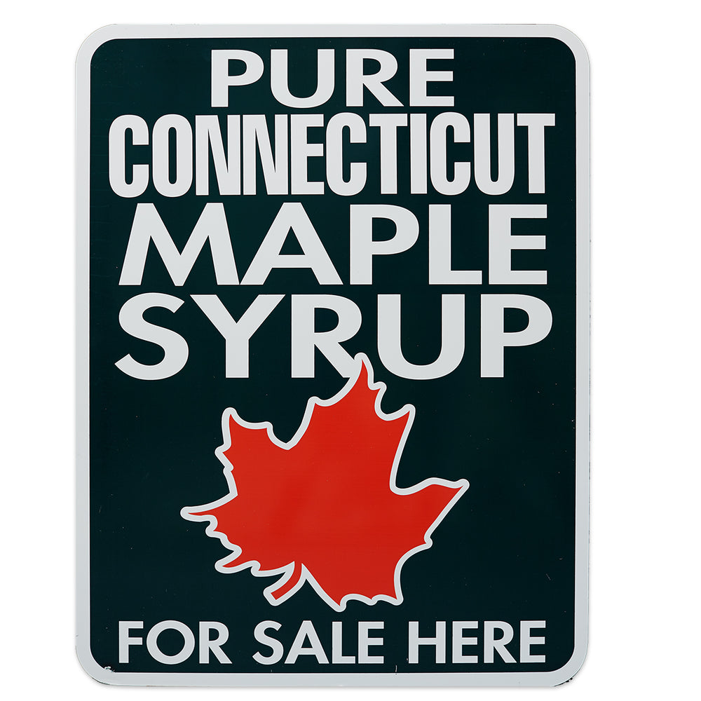 Pure Maple Syrup For Sale Here CT Sign 18"x24"