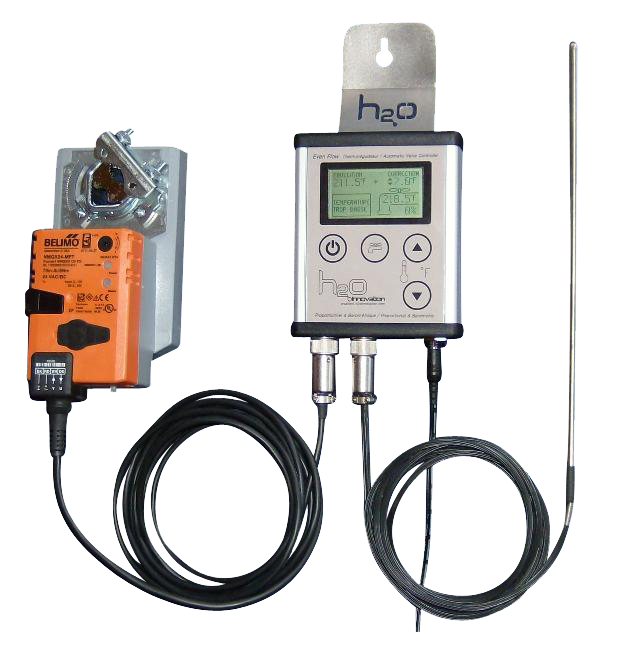 H2O 2" Modulating Automatic Drawoff w/Barometric Compensation, Motorized Valve, Controller and Probe