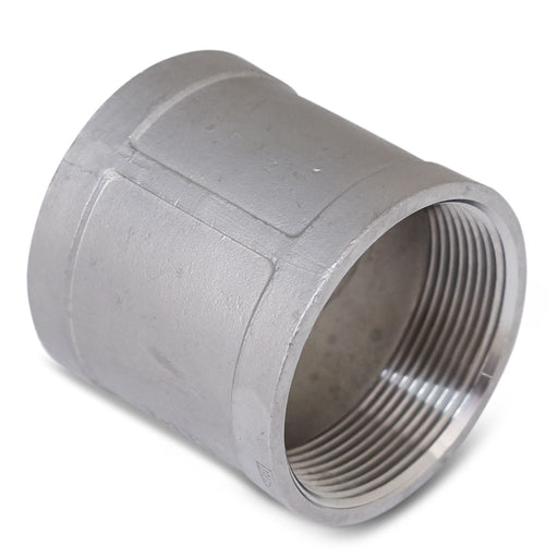 1/2" Stainless Coupling w/Female Thread