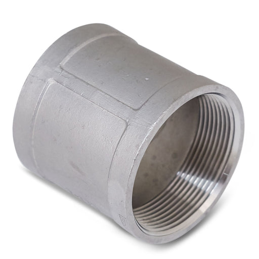 2" Stainless Coupling w/Female Thread